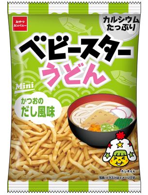 Oyatsu Company Baby Star Ramen Удон со вкусом даси из тунца 20 г x 30 пакетиков Рецепт Сладости Маленький [Официальный] (Сумка, богатая кальцием)
