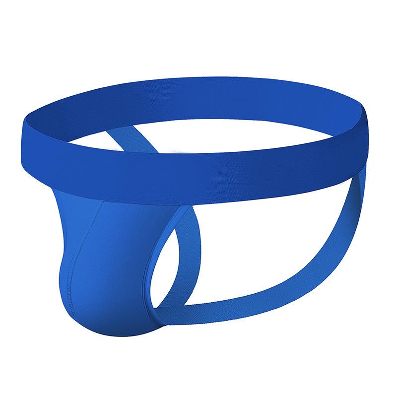 Мужские стринги ADANNU в европейском и американском стиле с низкой талией, однотонные, хлопковые, BP.01