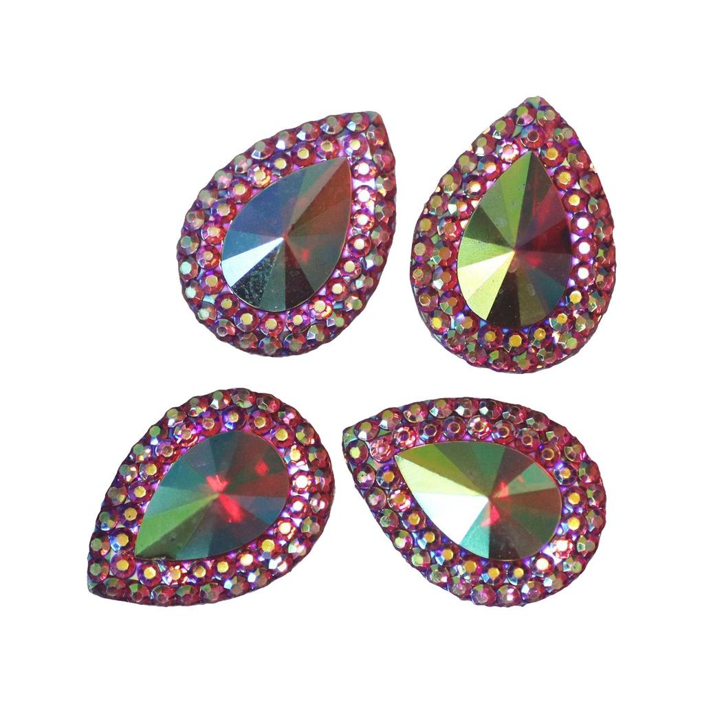 100 шт. смолы 13*18 мм каплевидные стразы с плоской основой скрапбукинг свадебные украшения своими руками аппликация