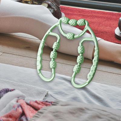 Ролик для глубокого массажа ног с круговым зажимом для спортсменов