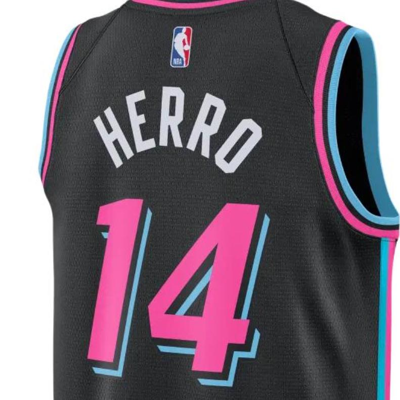 Nike X NBA Miami Heat FW25 Тайлер Хирро Баскетбольная майка Мужская HM5987-014
