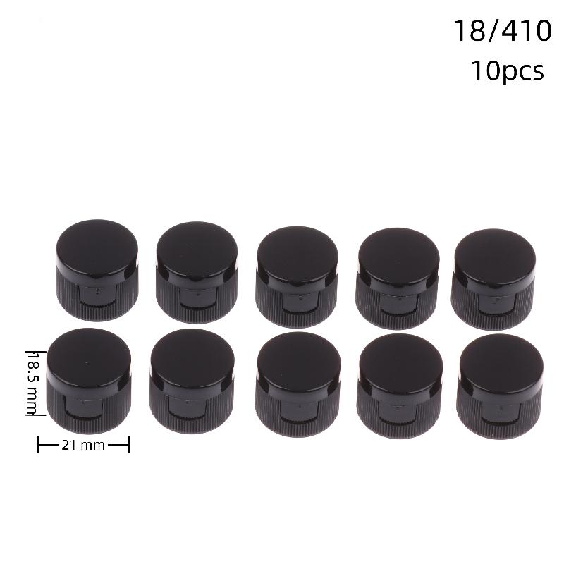 10 шт. Диаметр 18/20/24 мм Пластиковая крышка для бутылки Запасная крышка-клапан для бутылки с лосьоном/тоником, крышка для косметической бутылки, аксессуары