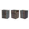 Book Shape Storage Box Antique Vintage Density Board Versatile Fake Book Decoration for Cafe Book Sh