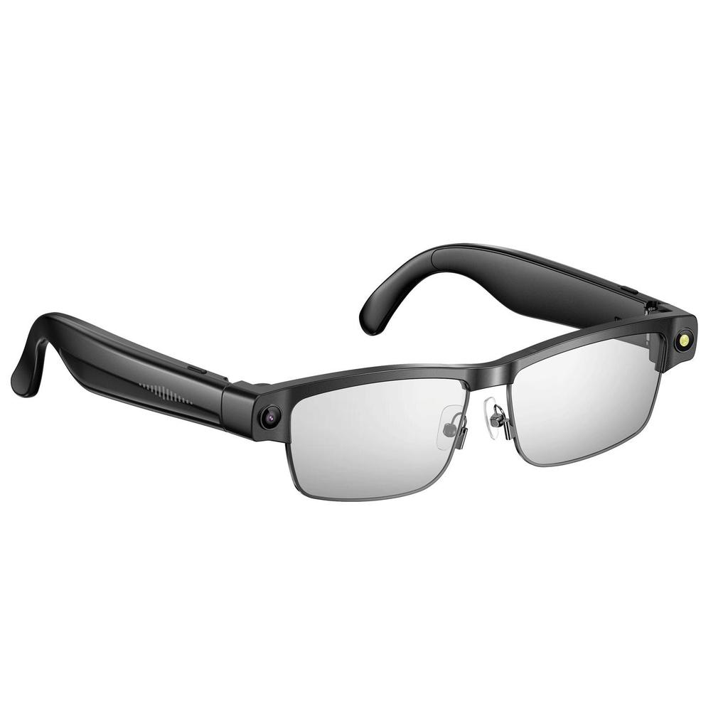 AI Smart Glasses: 8MP HD Camera, Bluetooth, Dual Microphone, Noise-Cancelling, Anti-Blue Light, Translation Feature