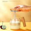 [Кружка с самоперемешиванием] 400 мл Кружка с самоперемешиванием - Электрическая чашка для смешивания из высокоборосиликатного стекла - Вращающаяся чашка для перемешивания для дома, офиса, путешествий для кофе/молока