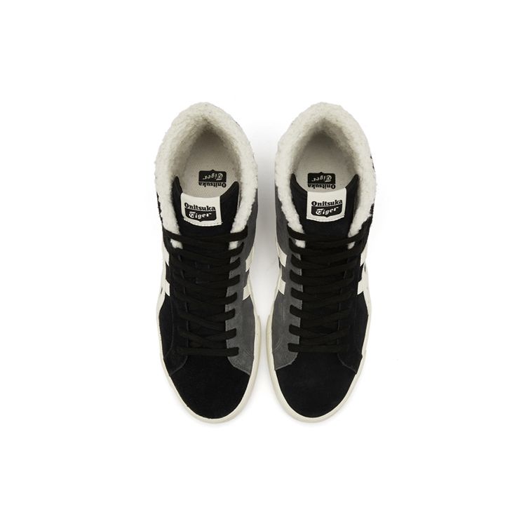 ONITSUKA TIGER Fabre RB Color Blocked Plush Casual Durable Mid-Top Sneakers Unisex Sneakers Black 1183B809-001