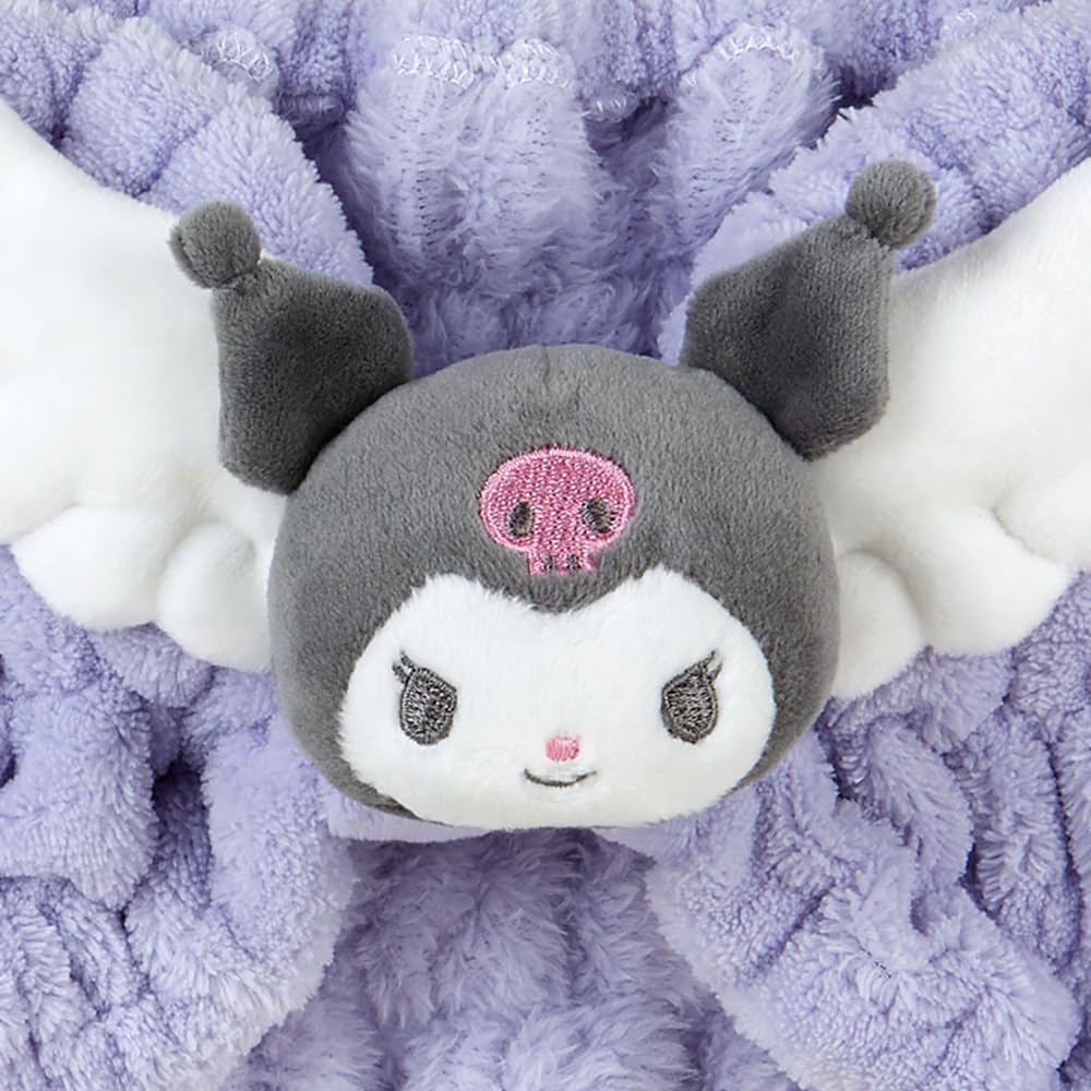 Sanrio Feathered Hairband Kuromi 16 x 22 x 6 cm Character Item 240010 (SANRIO) - (Kuromi-chan)