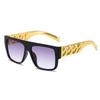 Generation Vintage Prom Party Dress Up Cosplay Elvis Glasses Regal Gold Chain Simulation Sunglasses