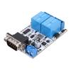 2 Channel Serial Port Control Relay Module RS232 Opto Relay Board with for MCU SP3232 8bit Comm