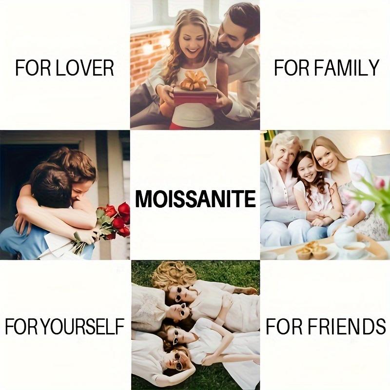 Круглое ожерелье с подвеской из циркона 1 карат - роскошные ювелирные изделия из посеребренной титановой стали 925 пробы с элегантным стилем для помолвки, свадебных подарков