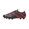 Attacanto Comfortable Soft FG AG Football Shoes Men Football Shoes Black Red 107477-03