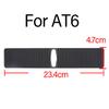 Wooeight Automatic AT Gear Shift Dust Cover Slide Shift Lever Panel Trim Cover Strip For Peugeot 307 308 2008 Citroen C4 AT4/AT6