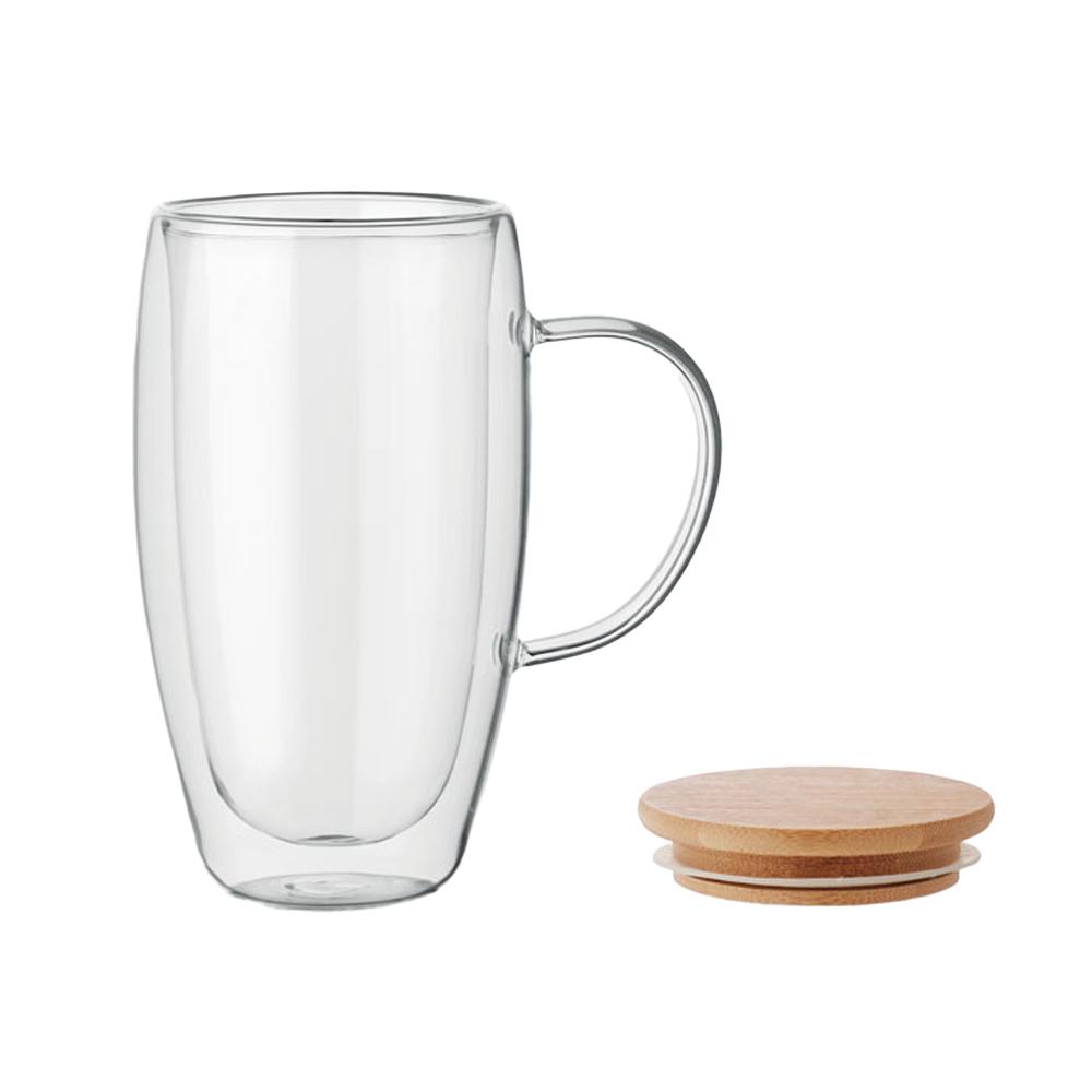 MidOcean Existing Name Borosilicate Glass Double Wall 450ml Mug