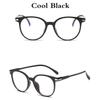 Round Clear Lens Glasses Candy Sweet UV400 Sunglasses Transparent 2022 New Glasses Summer Retro Mirrored Lens Fashion Goggle