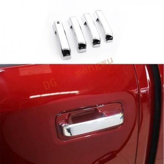 2015-20 Exterior Side Door Handle ABS Chrome For Ford F150 F-150 Cover Trim 4pcs