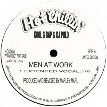 12-дюймовая пластинка KOOL G RAP D.J. POLO Мужская Рабочая HC000 Hot Chillin 2007 US Rap HipHopRB Б/у