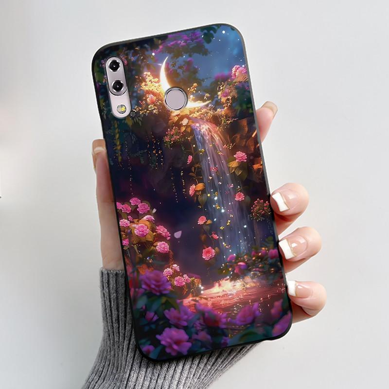 For ASUS Zenfone 5 ZE620KL ZF620KL X00QD 5z ZS620KL Z01RD Case Luxury Cute Love Rabbit Funny Black Soft TPU Silicone Back Cover