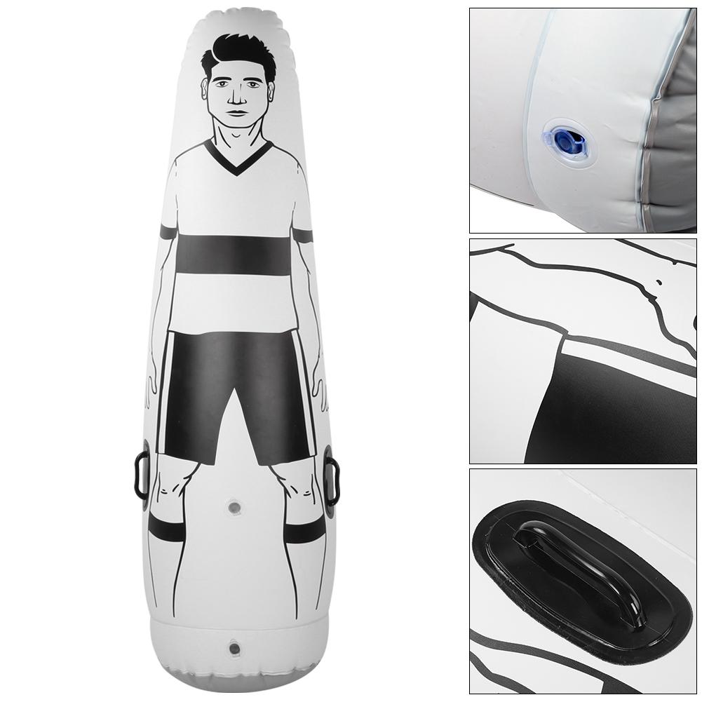 Inflatable Football Training Portable Soccer Kick Defender Wall for Football Practice EquipmentSingle Person Wall