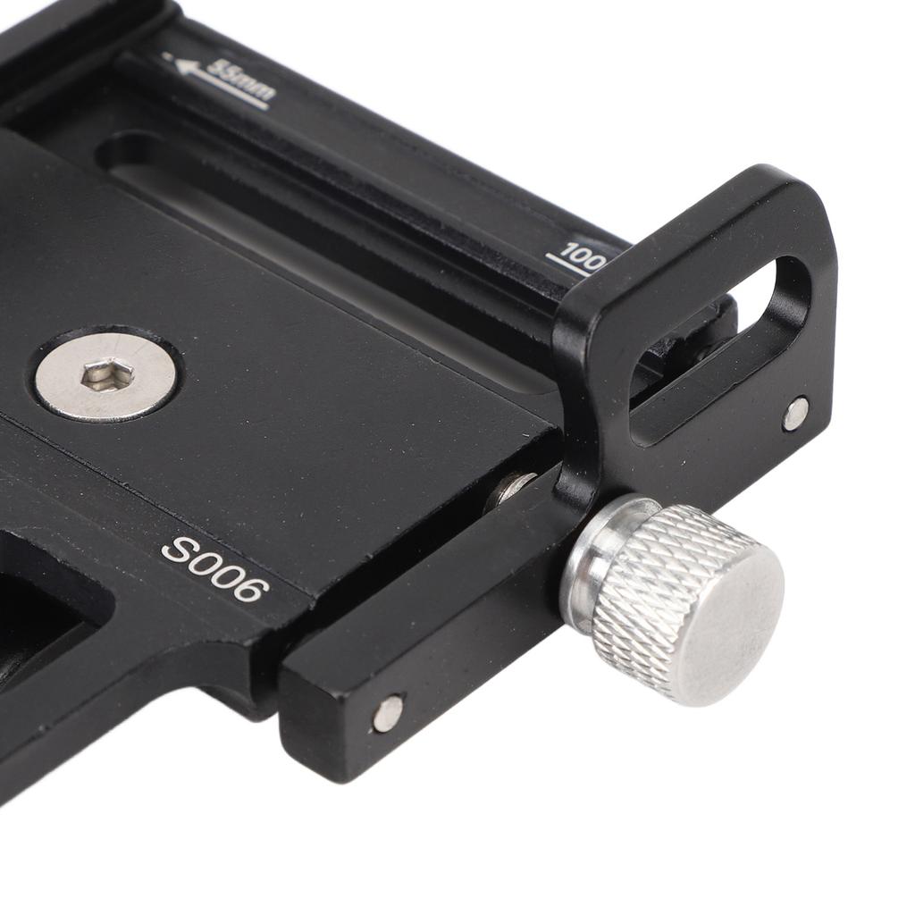 Bike Stem Phone Holder Aluminum Alloy Adjustable Rust Proof Bicycle Phone Headset Mount for Accessory