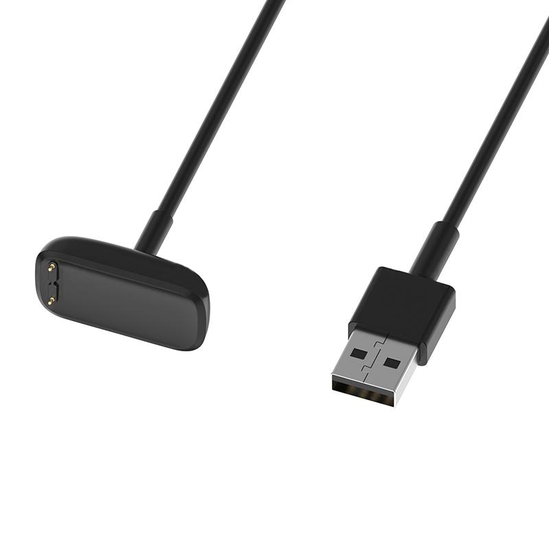 Зарядный кабель, совместимый с Fitbit Charge 5, USB-зарядка, шнур для зарядки, совместимый с кабелем для умных часов Fitbit Luxe