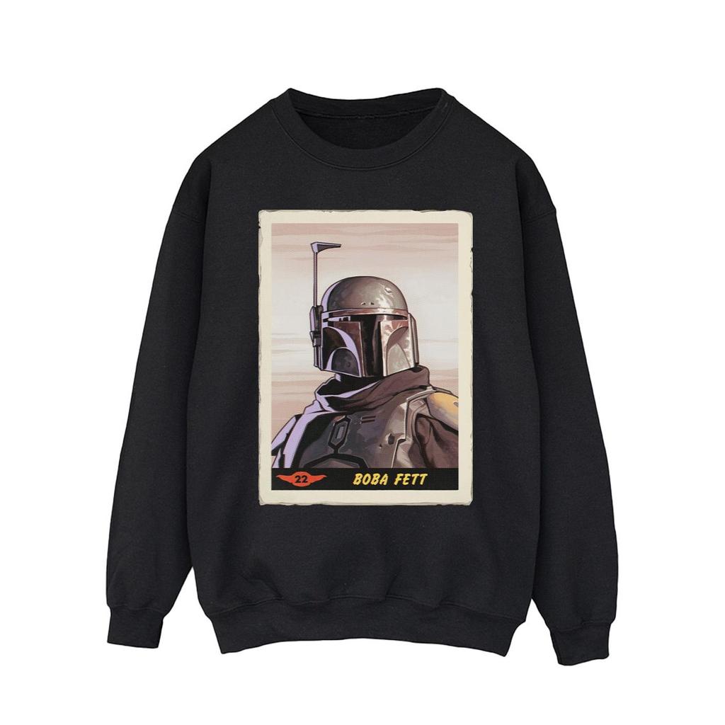 Star Wars Mens The Mandalorian Boba Fett Sweatshirt