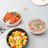 WS Disposable Food Containers with Flat Lids