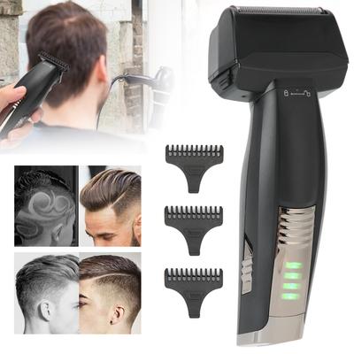 2 в 1 машинка для стрижки волос и бороды триммер USB беспроводной профессиональный салонный инструмент для стрижки волос