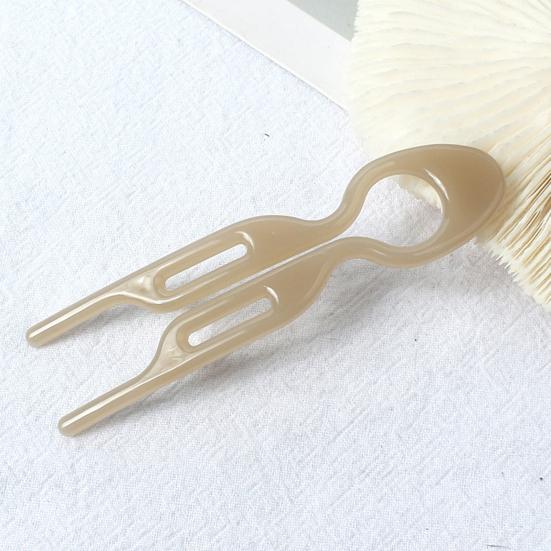 12 шт. палочек для волос U-образной формы, удобные в использовании, заколки для волос на затылке, вилка для волос, универсальный инструмент для укладки волос