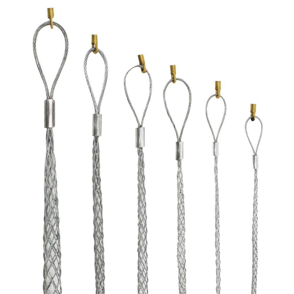 m5 Copper Head Cable Pulling Socks Mesh Puller Tools Accessories Antislip Pipe Conduit Cable Puller Grips Net Cover For 4-25mm