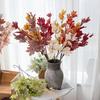 Artificial Maple Leaf Vibrant Color Simulation Plant Exquisite Realistic Maple Leaf for Home Party Decoration
