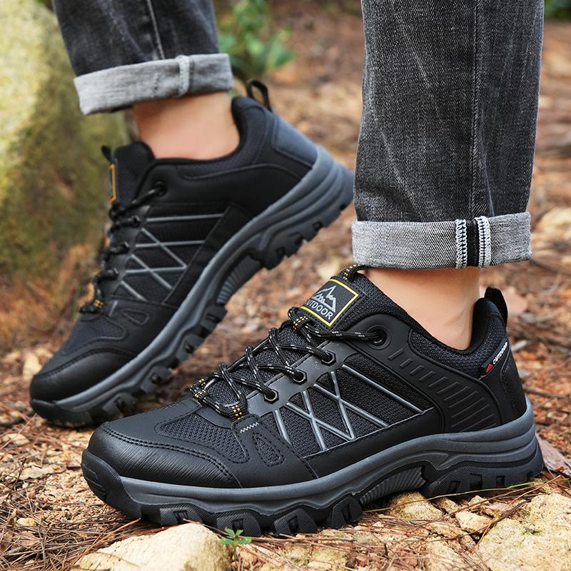 40-46 Men's Plus Size Anti Slip Wear-resistant Fashionable and Casual Outdoor Hiking Shoes Hiking Shoes