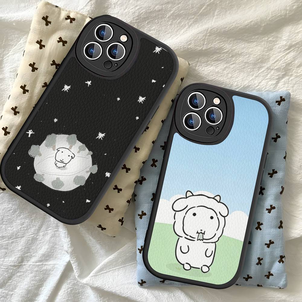 Anime Ganadi Leather Phone Case For IPhone 16 15 14 13 12 11 Pro Max Plus Shockproof Cover