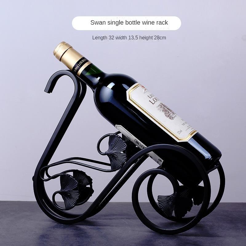 Бытовой держатель для бокалов для вина Винный шкаф Украшение винной стойки Украшение для вина Перевернутая стойка для бутылок вина Современный легкий роскошный винный шкаф