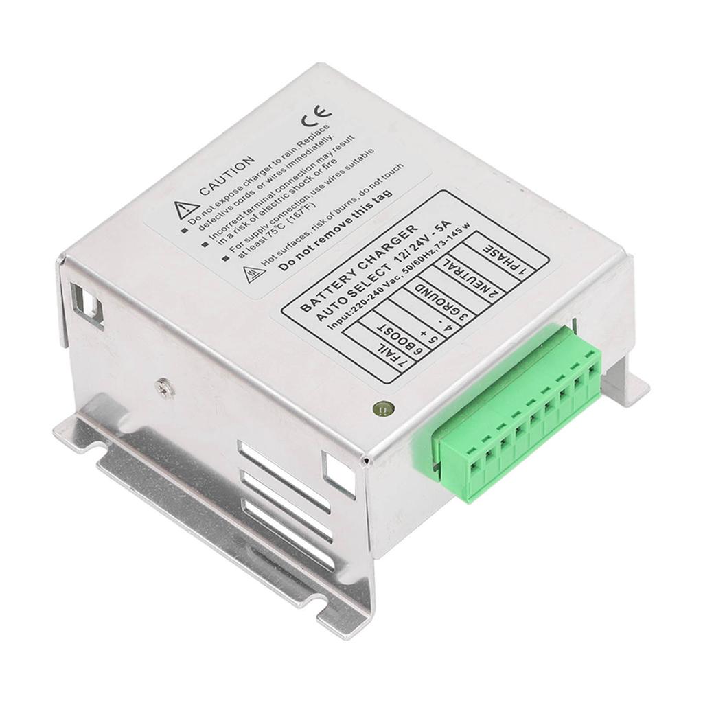 Зарядное устройство для аккумулятора генератора 5A Дизельный генератор Часть 12 24 В постоянного тока Автоматическое изменение напряжения 220?240 В переменного тока