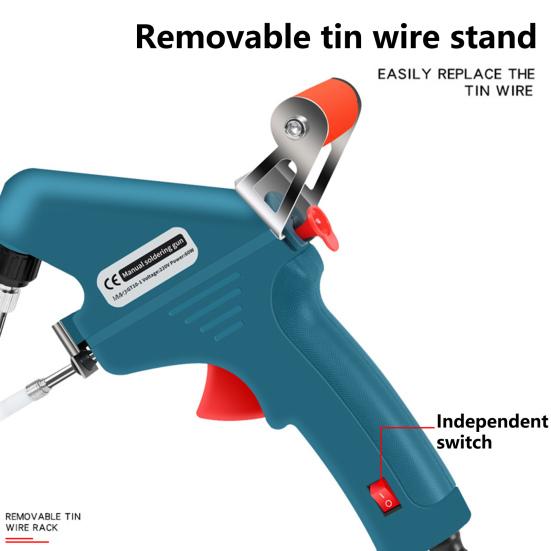 Сварочный утюг 60 Вт 220 В с быстрым нагревом, вилка европейского стандарта, автоматическая машина для подачи олова, паяльник, товары для дома