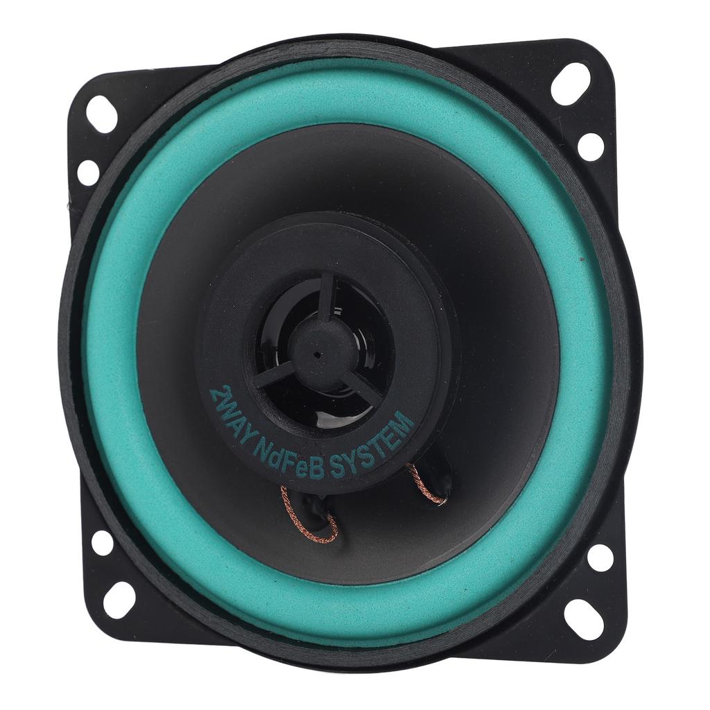 Coaxial Car Stereo Speakers Full Frequency Range 4 Ohm Impedance 90DB Sensitivity Dome Tweeter 4