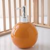 Press Type Ceramic Hand Soap Bottle Refillable Bath Lotion Pump Jar Liquid Soap Container  Home