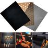 3Pcs Barbecue Mat Fine Hole Even-Heat Easy To Clean High Temperature Resistant Reusable Non-Stick Toaster Oven Mats