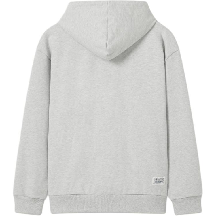 Толстовка с капюшоном Levis Loose Fit Простая Удобная с длинным рукавом Мужские толстовки Серый 0018O-0001