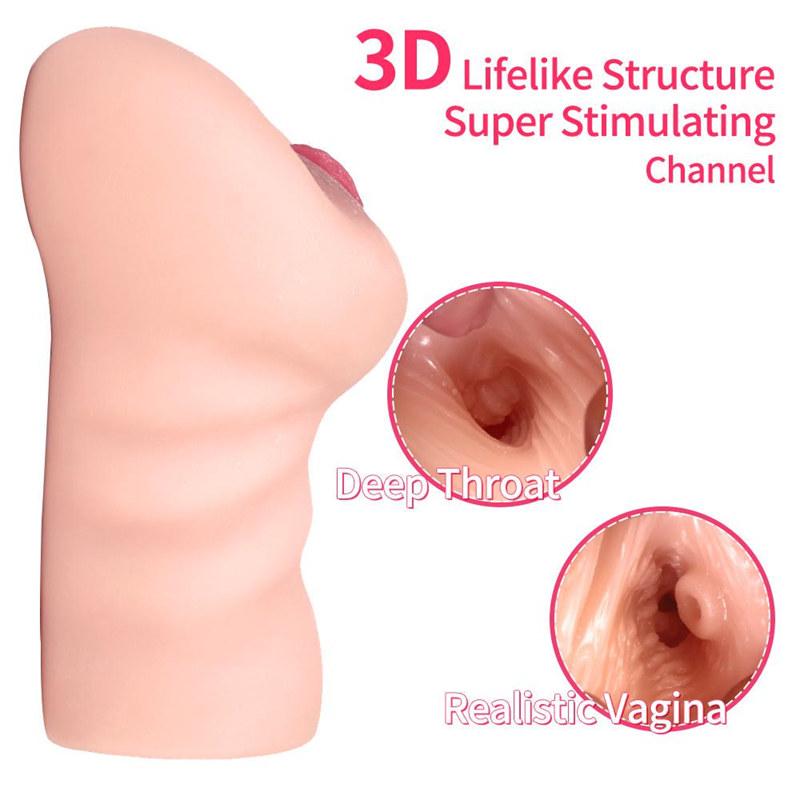 Реалистичная вагина для мужчин, секс-игрушки, карманная искусственная вагина, девичья глубокая глотка, мужской мастурбатор, мягкая силиконовая чашка для мастурбации GZW