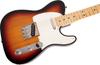 Fender Hybrid II Electric Made in Maple Sunburst Telecaster® Guitar, Japan, Fingerboard, 3-Color