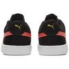 Puma Smash V2 Retro Повседневные Низкие Кроссовки Унисекс Кроссовки Черный Кораллово-Красный 364989-39