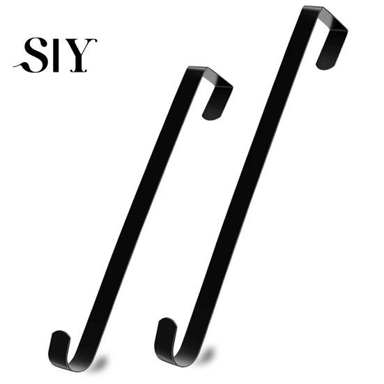 Holiday Door Decoration Hook Front Wreath Hanger Rustproof Corrosion Resistant Strong Load-bearing Holder Easy to Use Christmas Halloween Durable
