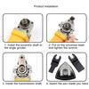 14Pcs/Set Useful Corrosion-Resistant M10 M14 Thread Universal Head Adapter Precision Angle Grinder Converter