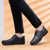 Trendy Men's Casual Shoes Simple Men's Retro Genuine Leather Shoes Elegant Formal Commuter Work Shoes