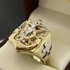 Креативное модное кольцо в этническом стиле, персонализированное мужское литературное и ретро-кольцо