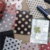 25pcs/lot Memo Pads Material Paper Wave Point Laboratory Junk Journal Scrapbooking Retro Background Decoration