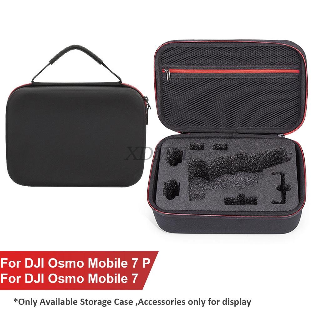 Portable Nylon/PU Storage Bag Protection Carrying Case Travel Bag Handbag For DJI Osmo Mobile 7/7P Handheld Gimbal Accessories