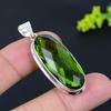 Хризолит Драгоценный камень Ручная работа Серебро 925 пробы Подарок Ювелирное украшение Подвеска 1,97" M0C86
