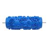 5 Inch Paint Roller Art Embossing Texture Rubber Roller for Home Furniture Painting Wall Decoration